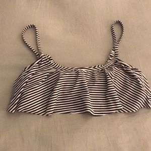 Stripped bikini top